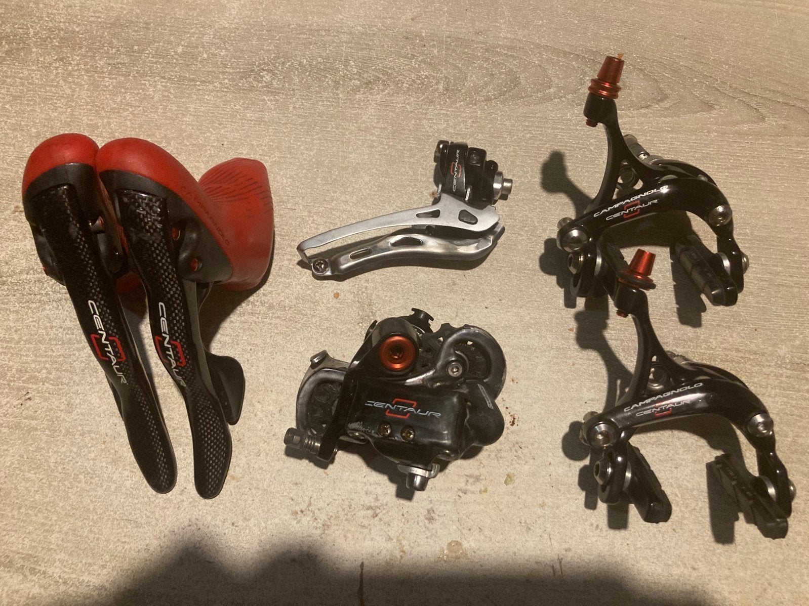 Pièces détachées pour vélos de course Campagnolo Centaur, Enlèvement ou Envoi, Comme neuf, Autres types, Aluminium