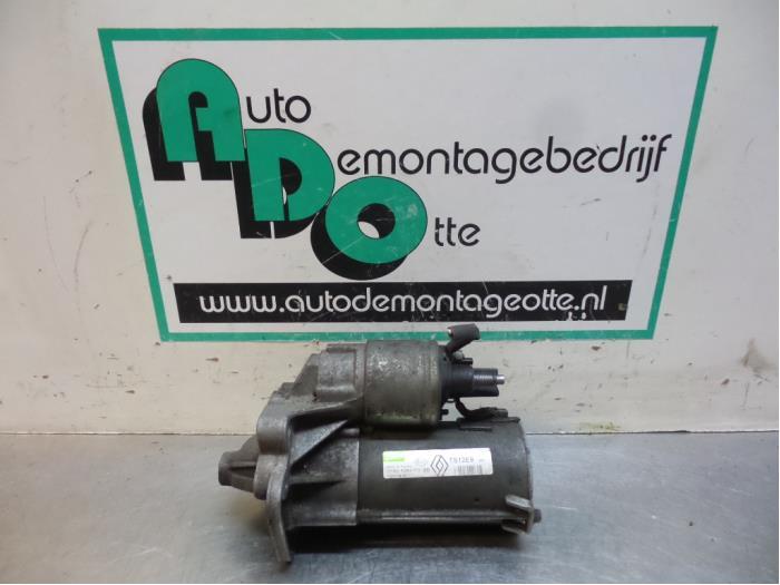 Startmotor van een Renault Megane (Megane 09-), Gebruikt, -, Renault, -