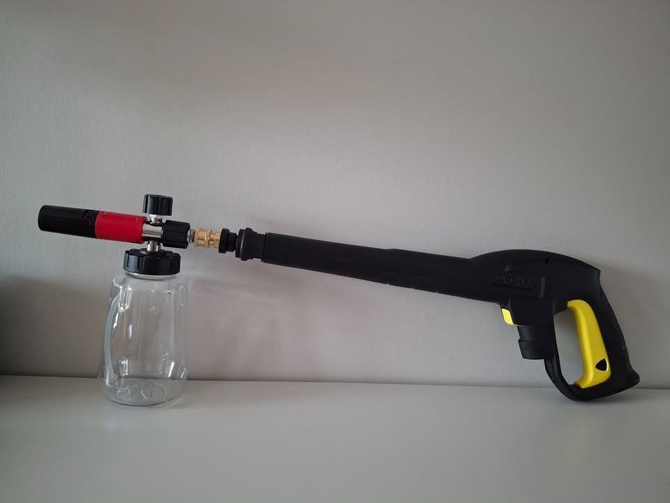 Hogedruk/detailingun, foam cannon Kärcher/Nislfisk + adapter, Ophalen of Verzenden, Nieuw