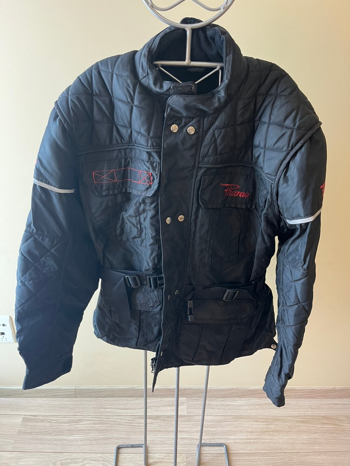 Motorvest + binnenvest, Motoren, Ophalen, Tweedehands, Heren, Jas | leer