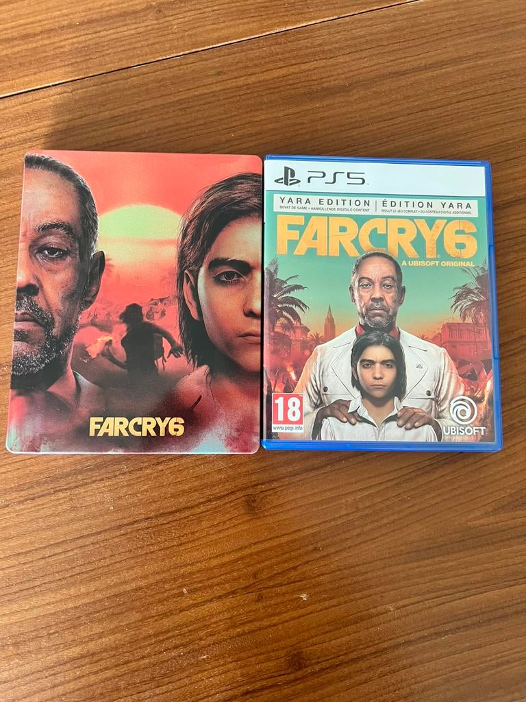 Far Cry 6 ps5 + steelbook, Games en Spelcomputers, Games | Sony PlayStation 5, Ophalen