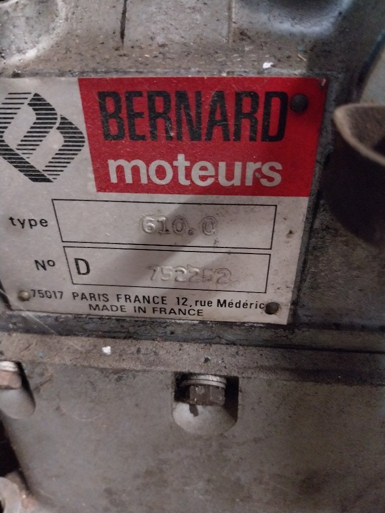 Bernard motor, 1 cilinder, Overig, 11 kW of minder