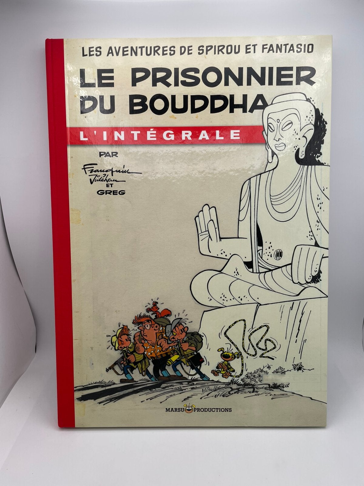 Spirou et Fantasio – Le Prisonnier du Bouddha – VO, Livres, Enlèvement ou Envoi, Comme neuf