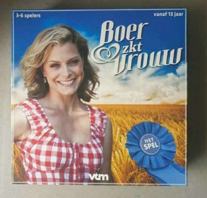 Boer zoekt vrouw gezelschapsspel, Trois ou quatre joueurs, Enlèvement, Neuf