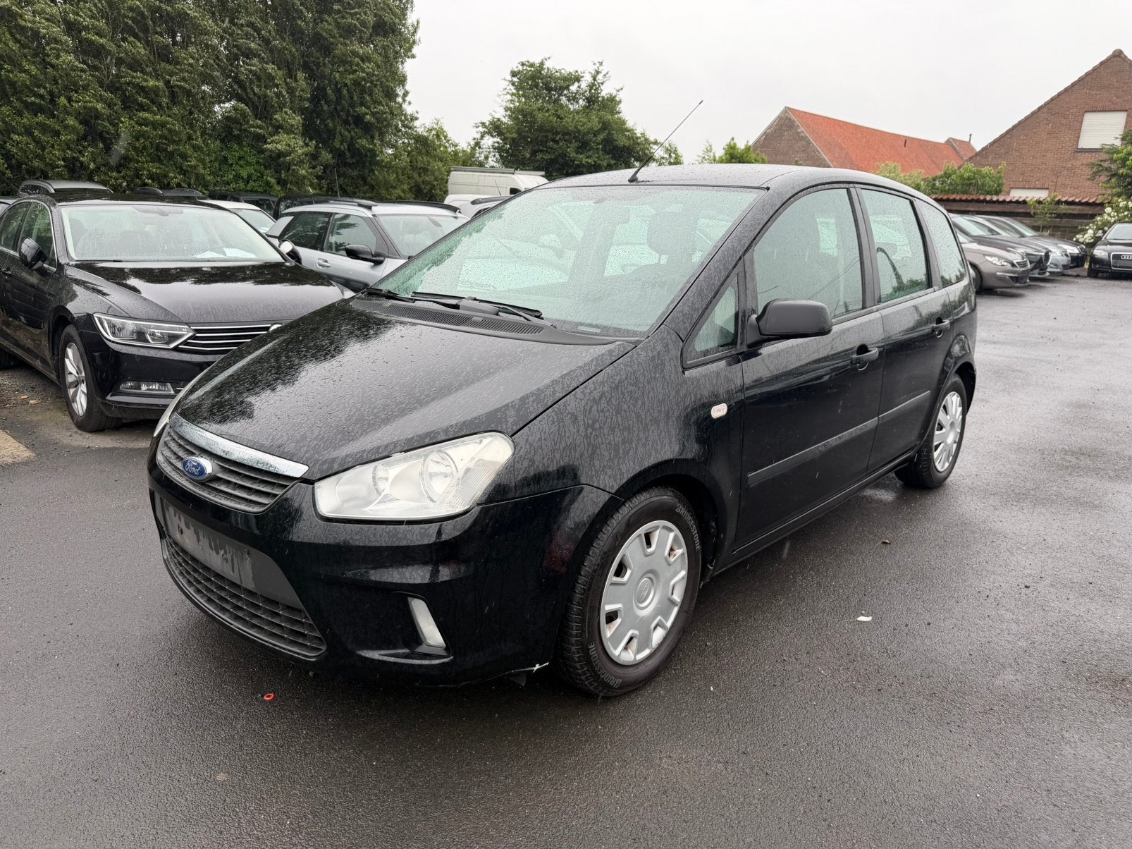 Ford c max diesel 1.6 EU4, 4 deurs, 4 cilinders, Zwart, Bedrijf
