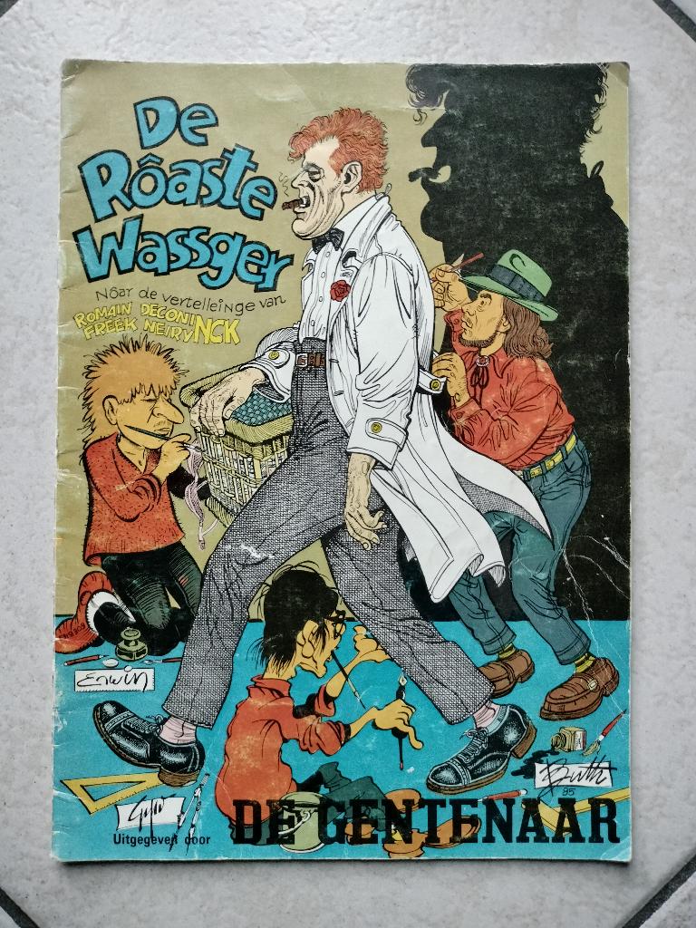 Strip  De Roaste Wassger-Romain Deconinck/Freek Neiryck/Buth, Boeken, Stripverhalen, Gelezen, Eén stripboek, Verzenden