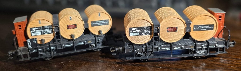 3458. Coffret de wagons porte-foudres H0 Märklin., Enlèvement ou Envoi, Comme neuf, Wagon, Märklin