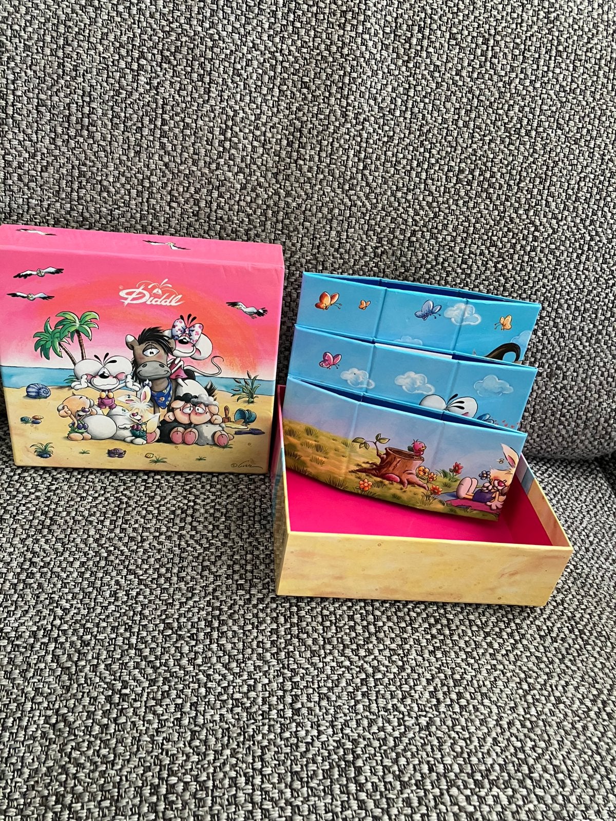 Porte-stylos Diddl et ses amis dans une boîte, Collections, Enlèvement ou Envoi, Diddl, Utilisé