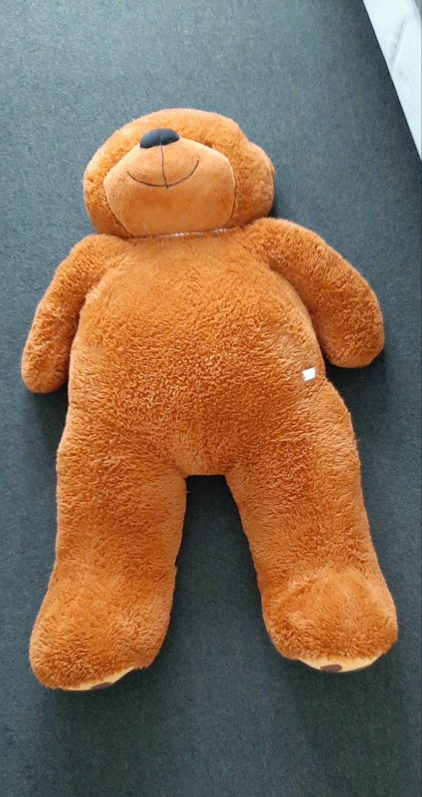 Grote Teddy Beer 1.30 cm, Ophalen, Beer, Zo goed als nieuw, Bruin