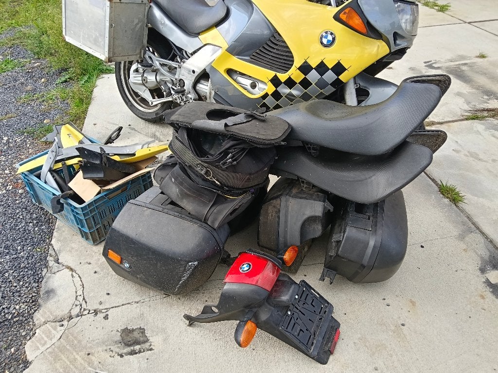 BMW k1200, Particulier, Toermotor