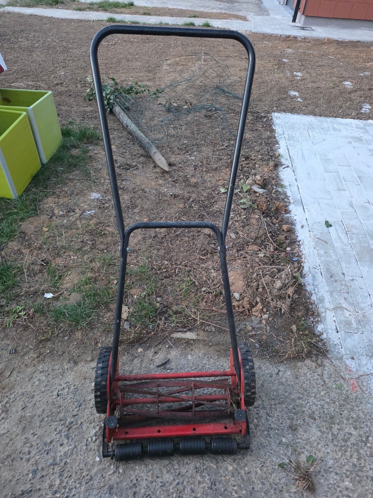 Tondeuse manuelle, Tuin en Terras, Cirkelmaaier, Gebruikt, Handgrasmaaier, Ophalen of Verzenden