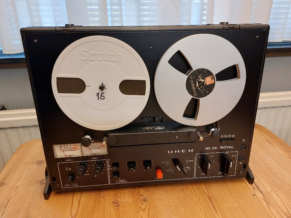 Bandrecorder Uher SG 561, TV, Hi-fi & Vidéo, Enregistreurs audio, Enlèvement ou Envoi, Magnétophone, Avec protection anti-poussière