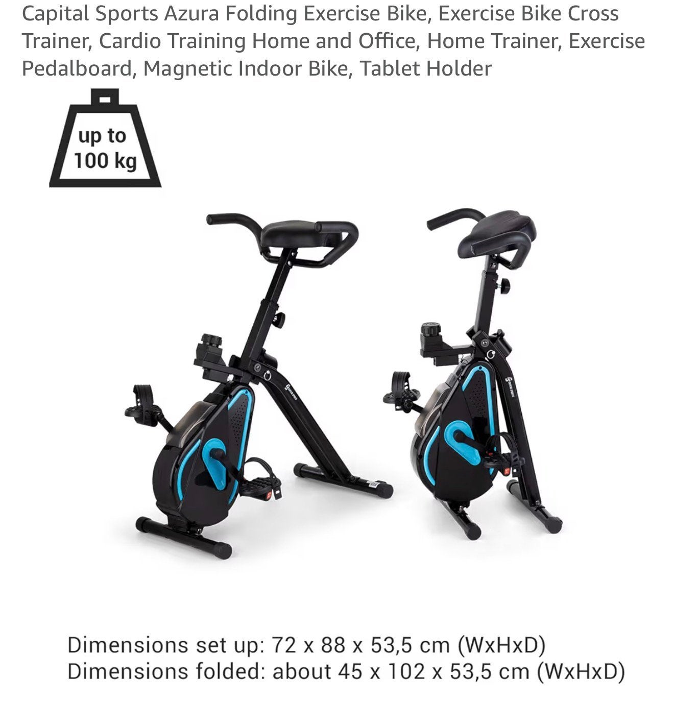 Hometrainer - thuiskantoor, Enlèvement, Comme neuf