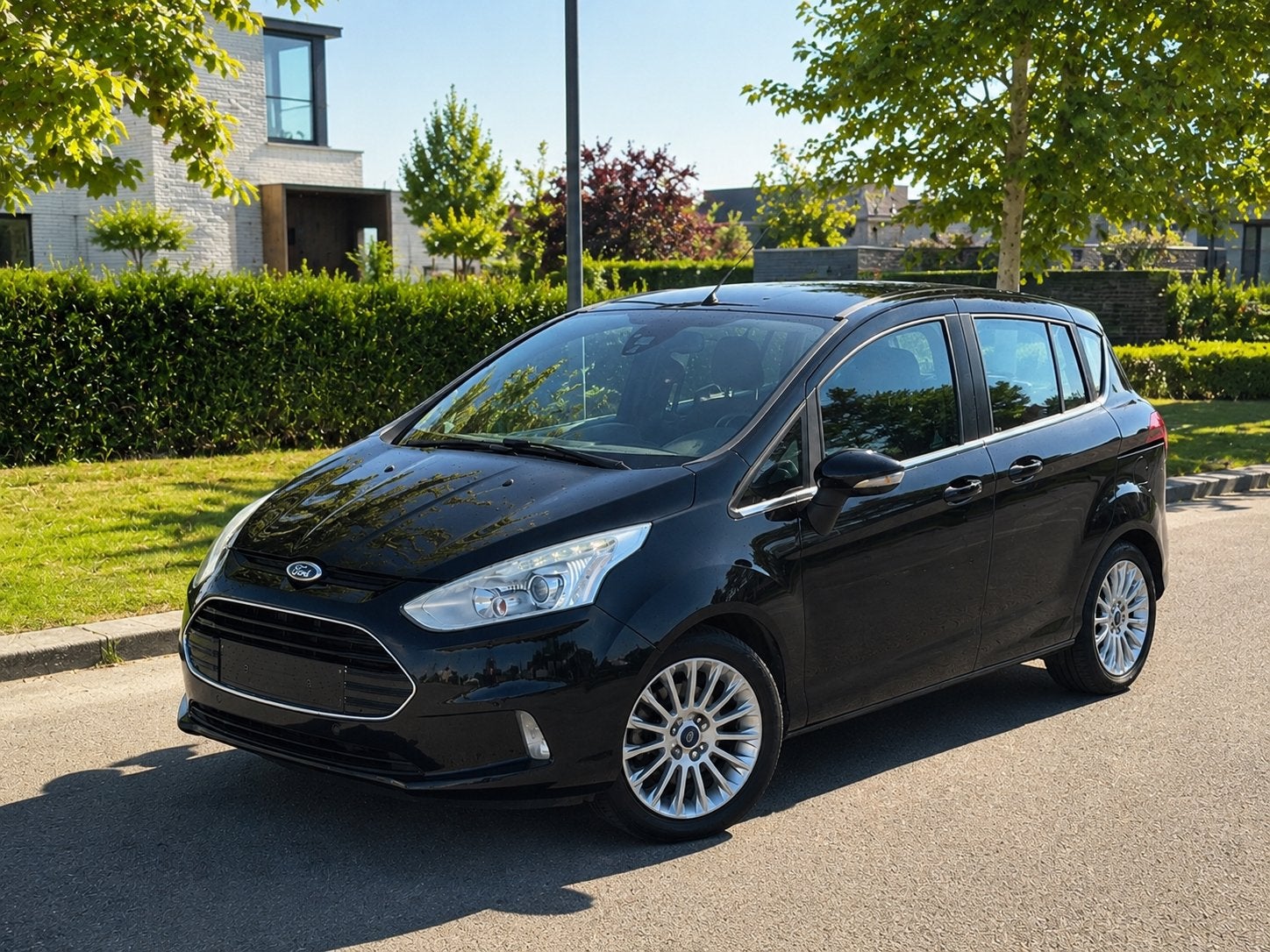 Ford B-Max / Benzine / Gekeurd / Dealer onderhouden, Autos, Achat, Attache-remorque, Particulier, Essence