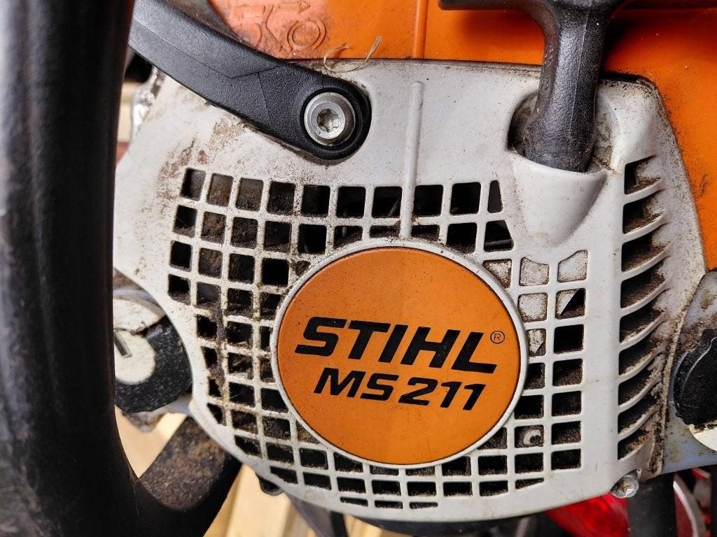 Kettingzaag, Doe-het-zelf en Bouw, Ophalen, Gebruikt, Kettingzaag
