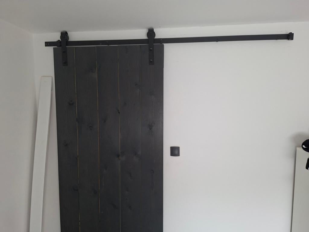 Bevestiging voor schuifdeur, Porte intérieure, Enlèvement, Utilisé, Bois