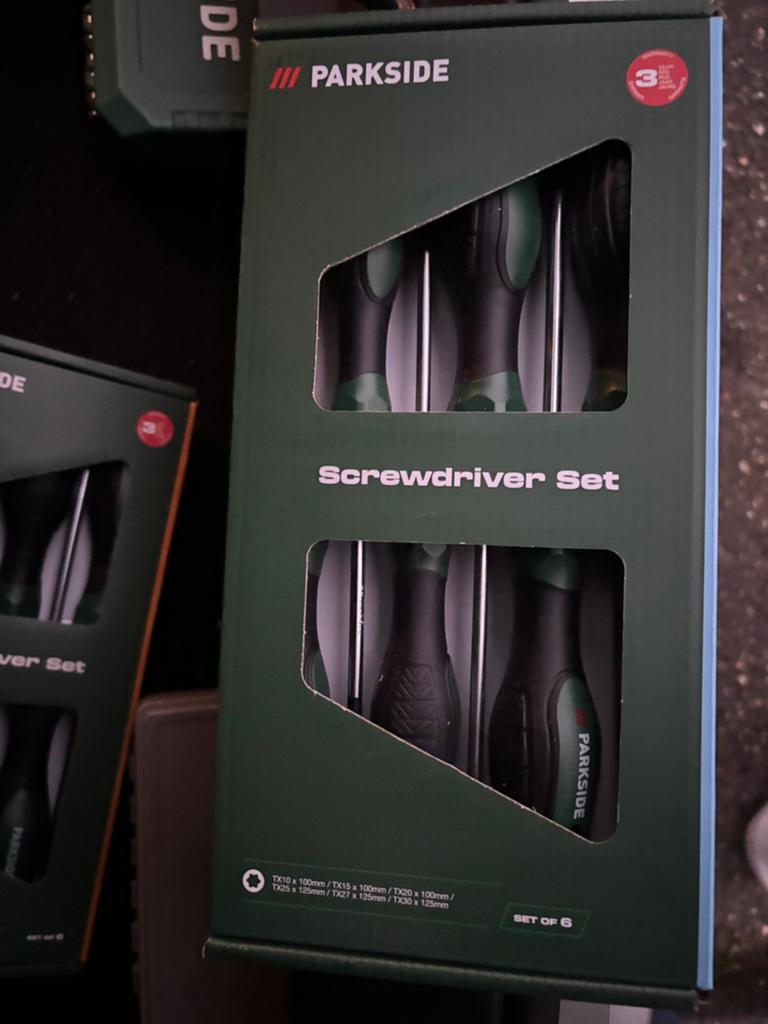 Parkside Torx schroevendraaierset, Ophalen, Nieuw