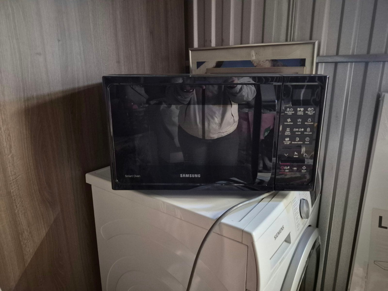 combi microgolfoven, Elektronische apparatuur, Ophalen, Gebruikt, Combi-oven, Vrijstaand