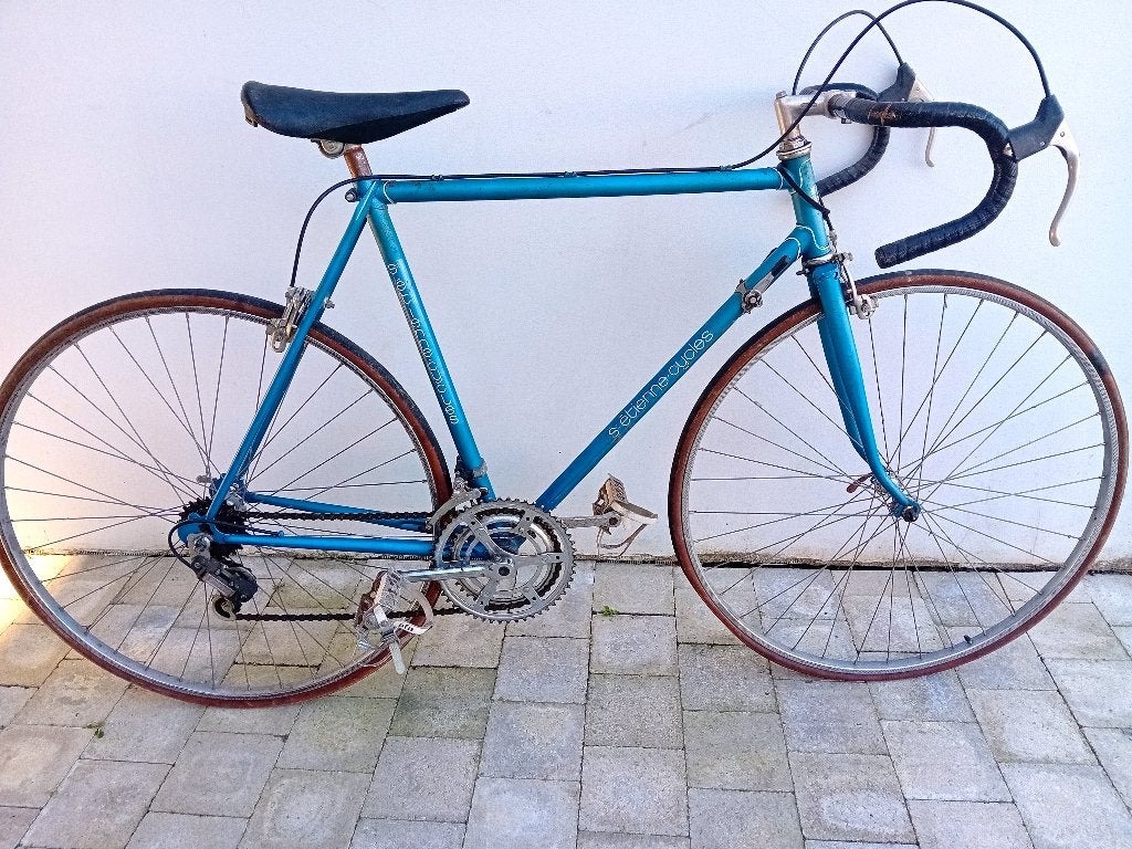 Vélo de route français St Etienne taille 56, Vélos & Vélomoteurs, Vélos | Ancêtres & Oldtimers, Overige merken, 51 à 55 cm, Frein sur jante