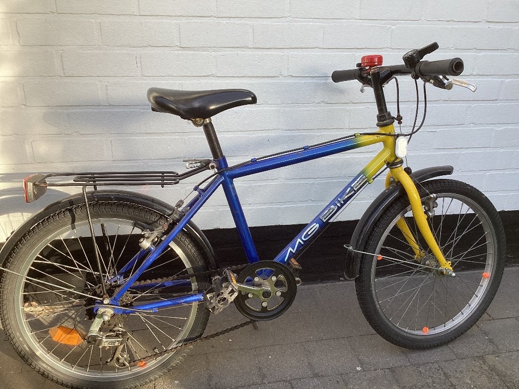 jongensfiets 20 inch, Fietsen en Brommers, Ophalen, Gebruikt, Velgrem, Versnellingen