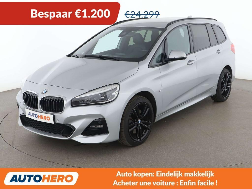 BMW 2 Serie 220 220d Gran Tourer M Sport (bj 2020), Auto's, BMW, Leder, 5 deurs, 140 kW, Overige carrosserie
