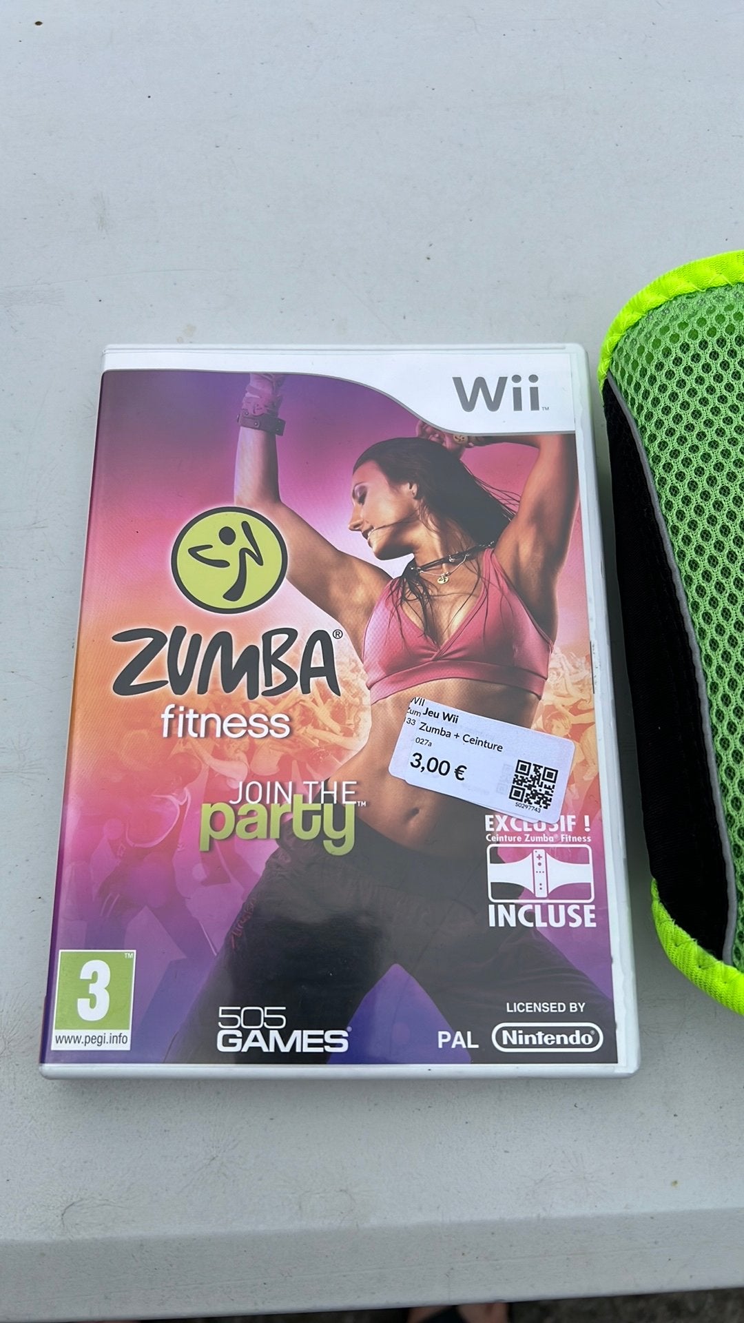 Zumba Fitness op de Wii, Ophalen, Gebruikt, 2 spelers, Vanaf 3 jaar