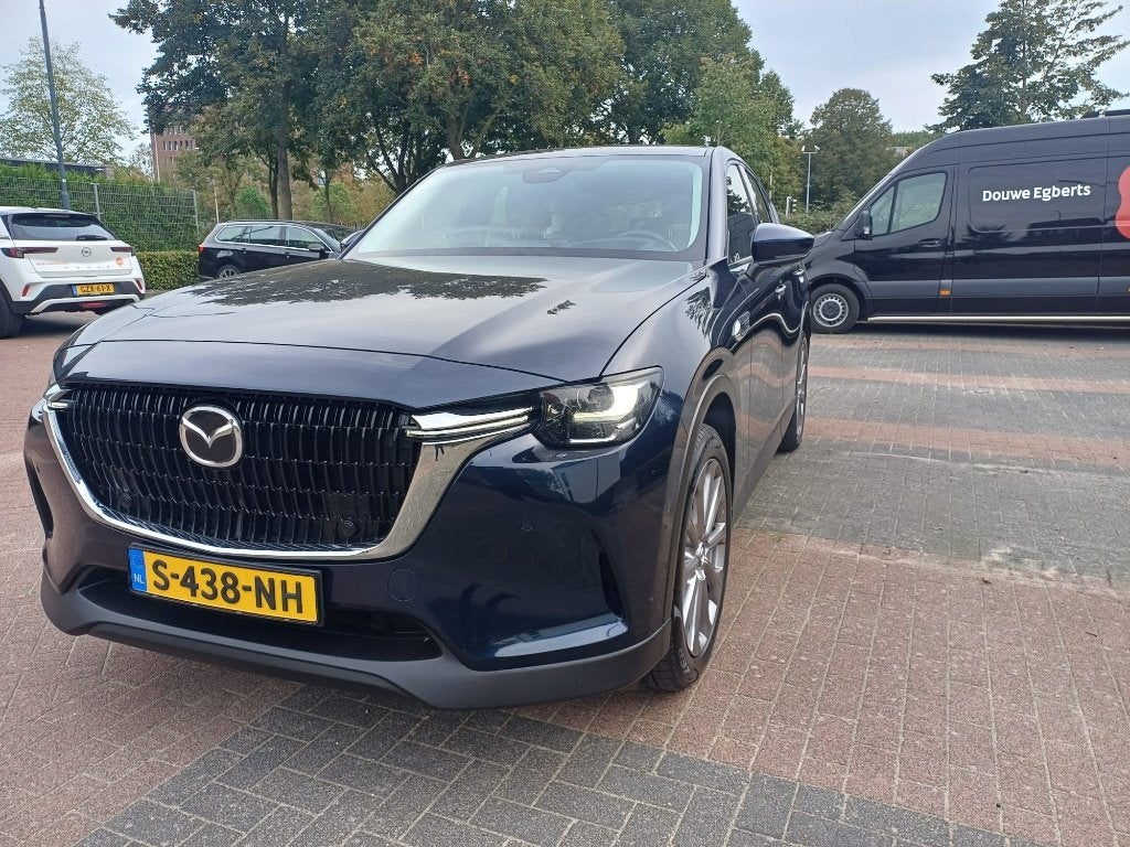 Mazda CX-60 2.5 E-skyactiv Phev 327pk Aut 2023 Blauw, Cuir, 241 kW, Achat, Euro 6