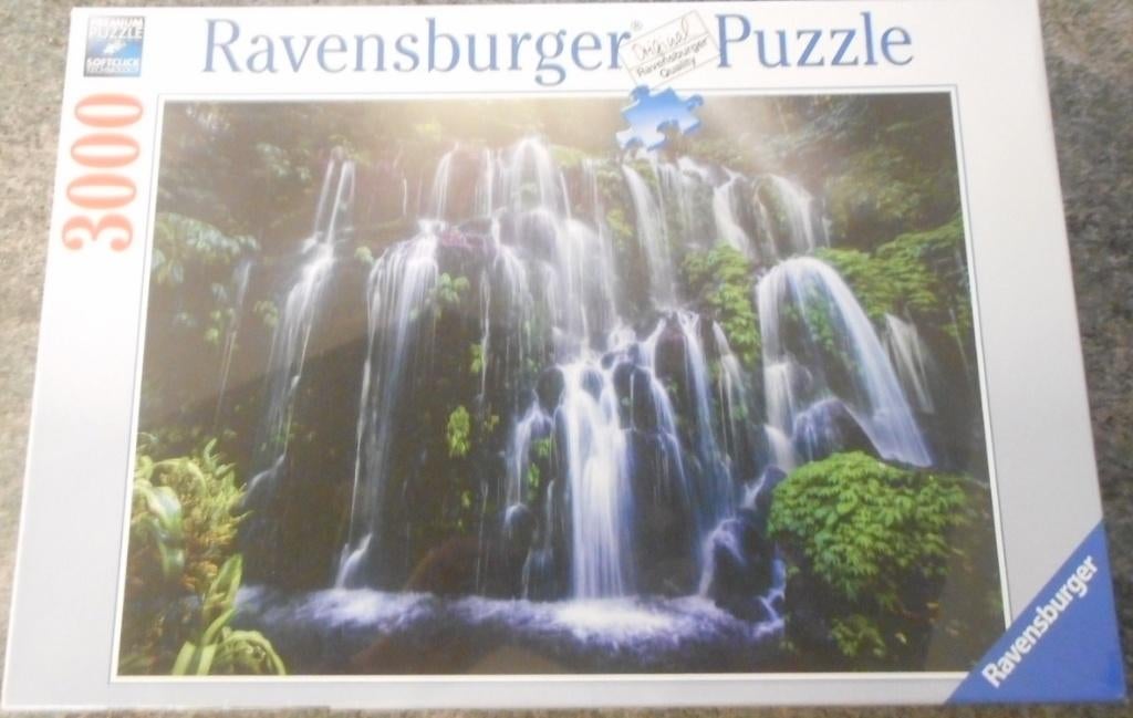 ravensburger puzzel 3000 stukjes waterval bali ., Hobby en Vrije tijd, Ophalen of Verzenden, Nieuw