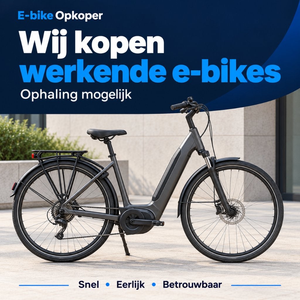 Gezocht: werkende elektrische fietsen — E-bike Opkoper