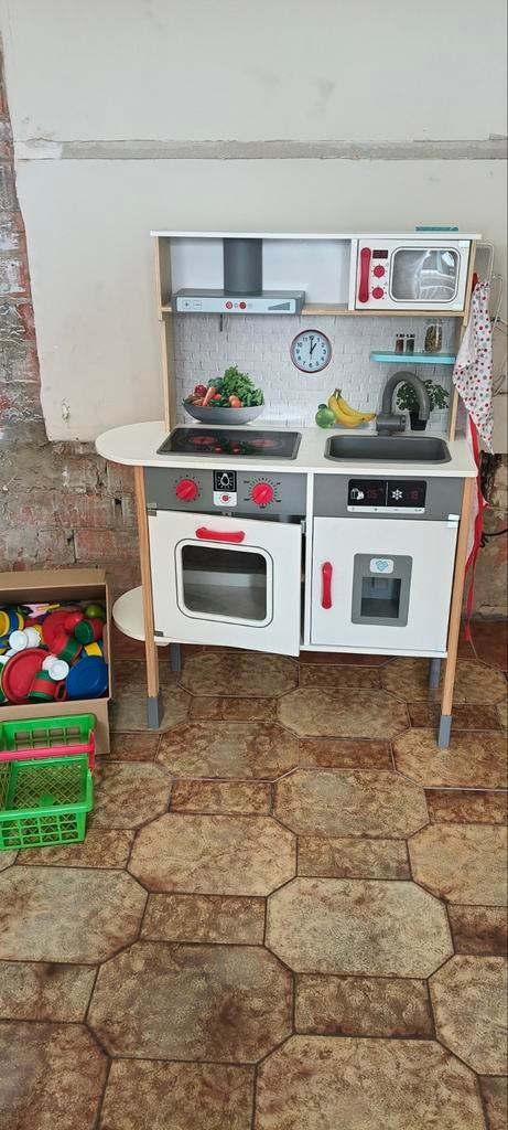 Keukentje met toebehoren speelgoedkeuken, Ophalen