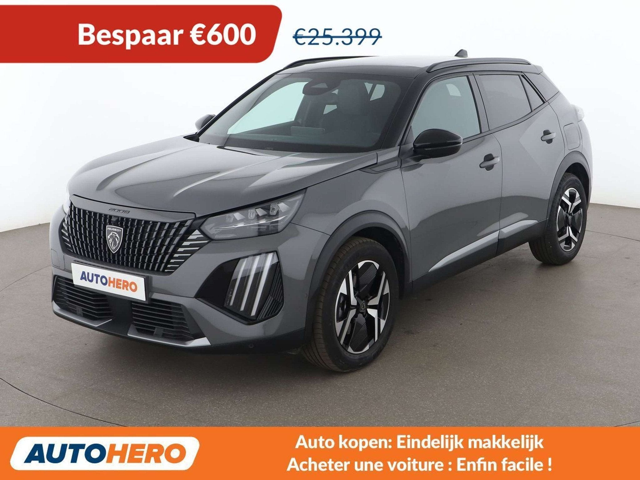 Peugeot 2008 1.2 Mild-Hybrid GT (automatique), Autos, 100 kW, Argent ou Gris, Achat, https://public.car-pass.be/vhr/4fdd5c3b-21d3-4ab2-8464-f29366a472af