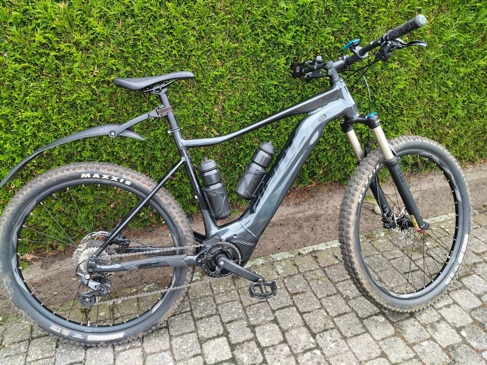 Giant elektrische mountainbike,, Fietsen en Brommers, Fietsen | Mountainbikes en ATB, Ophalen, Heren, Giant, Zo goed als nieuw