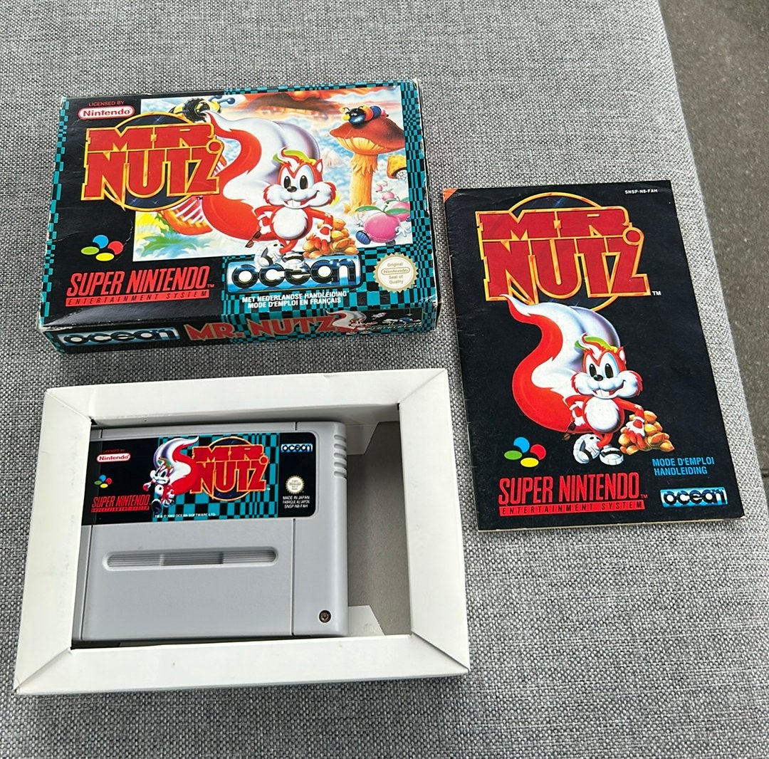 Mr nutz Snes, Consoles de jeu & Jeux vidéo, Jeux | Nintendo Super NES, Enlèvement ou Envoi, Utilisé