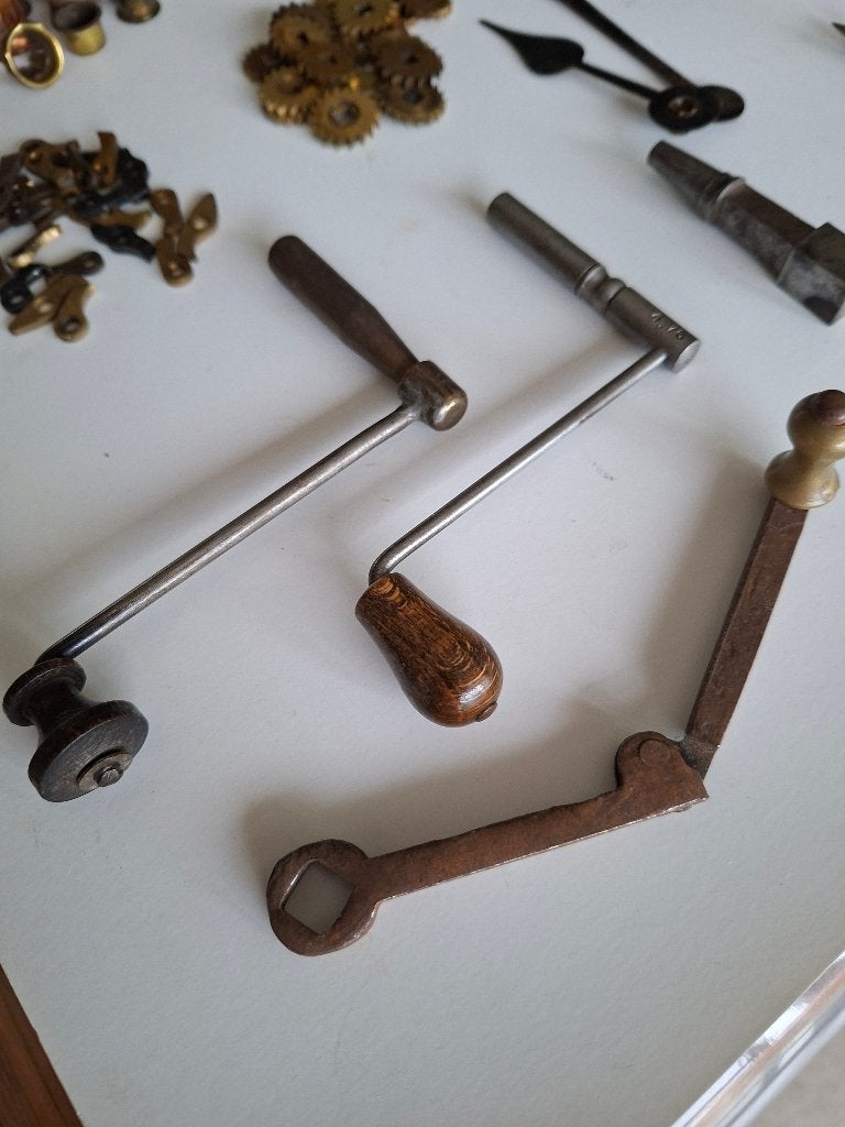 Onderdelen voor klok hersteller, Antiek en Kunst, Ophalen of Verzenden