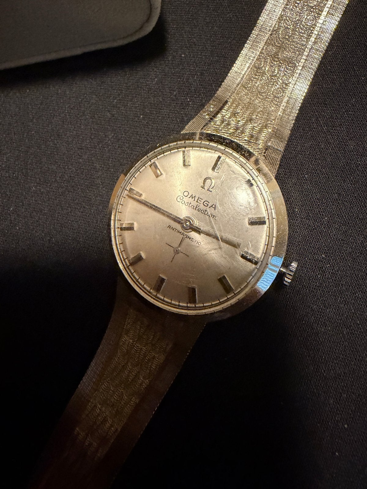 Oud horloge omega vintage, Handtassen en Accessoires, Ophalen of Verzenden, Omega