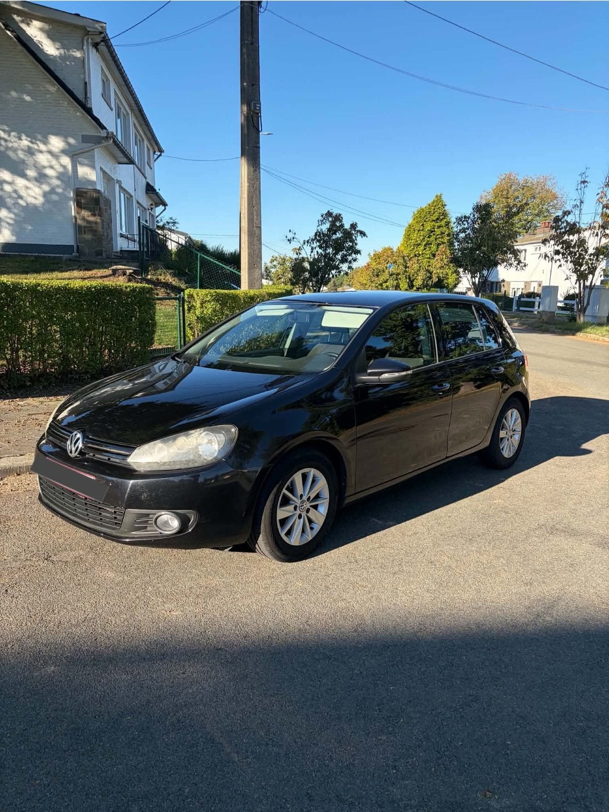 Golf 6 1.6 Tdi prête à immatriculer, Autos, Euro 5, Entreprise, Boîte manuelle, Noir