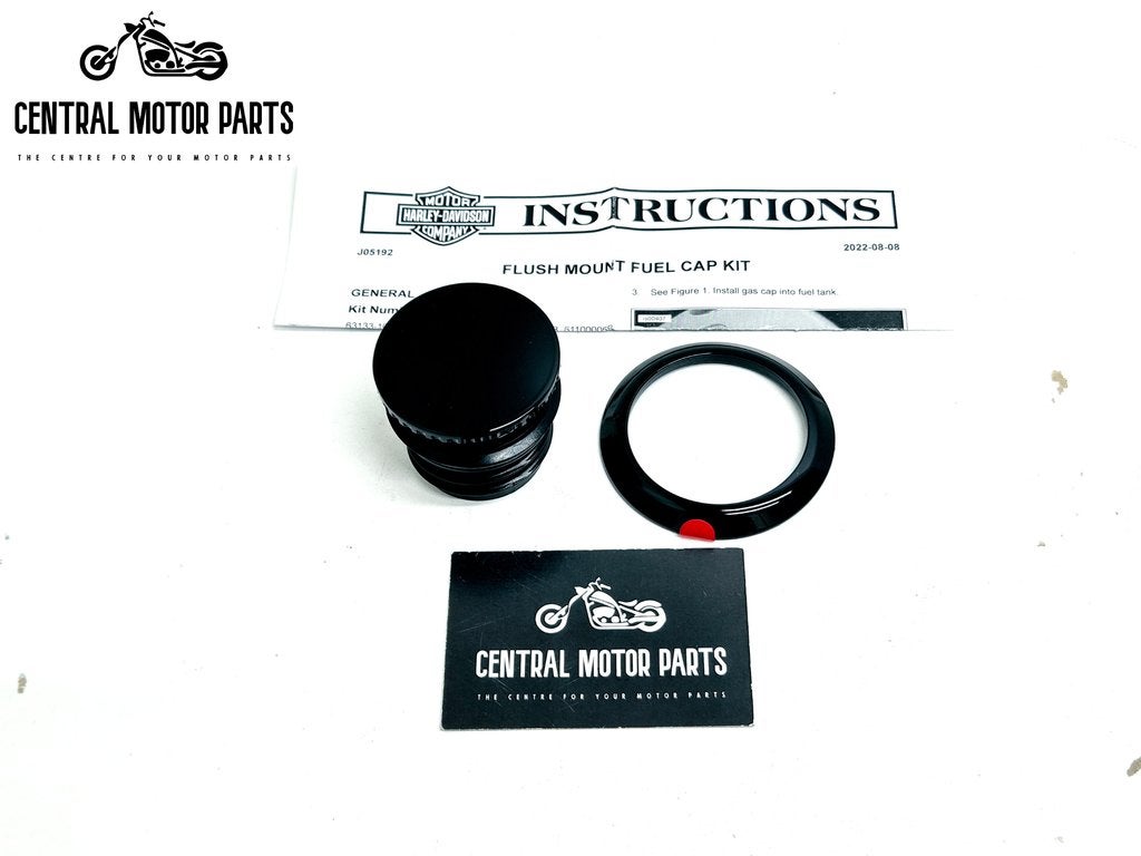 Bouchon de réservoir noir Flash Mount Softail 2020, Motos, Enlèvement ou Envoi, Neuf