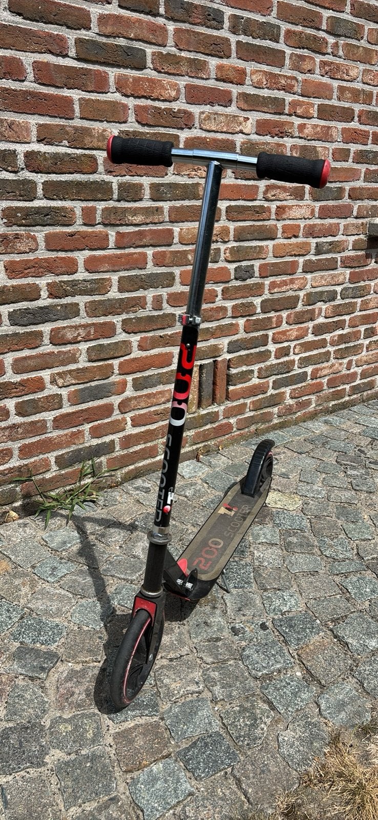 Step met grote wielen, in de hoogte verstelbaar, vouwbaar, Ophalen, Gebruikt, Gewone step