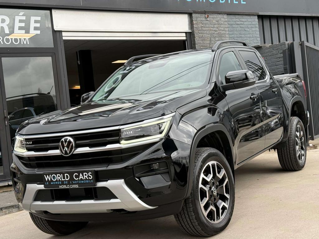 Volkswagen Amarok 3.0 V6 TDi 4MOTION TVAC*BTWIN DISTRO CAMER, Autos, Achat, Entreprise, Noir, Automatique