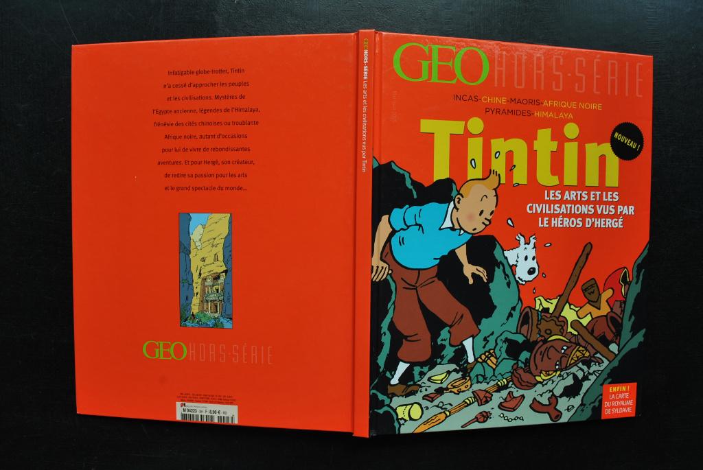 Tintin Les arts & les civilisations vus par le héros d'Hergé, Enlèvement ou Envoi, Utilisé, HERGE