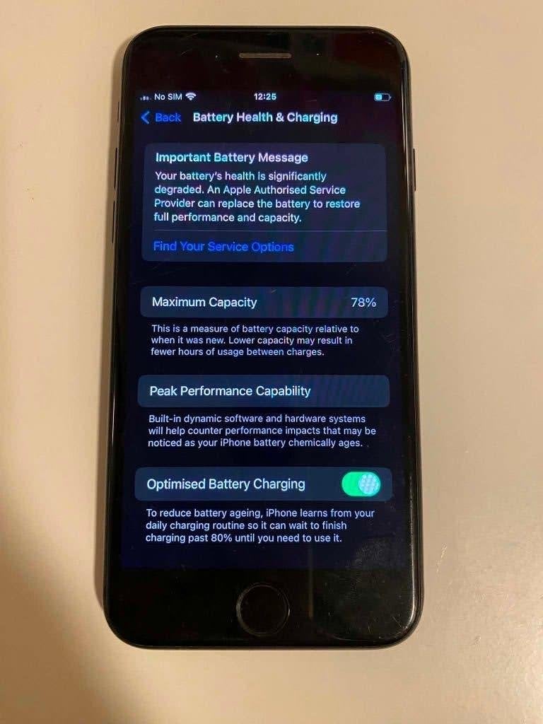 iPhone SE 2022, Télécoms, Téléphonie mobile | Apple iPhone, Enlèvement ou Envoi, 78 %, Comme neuf, 64 GB