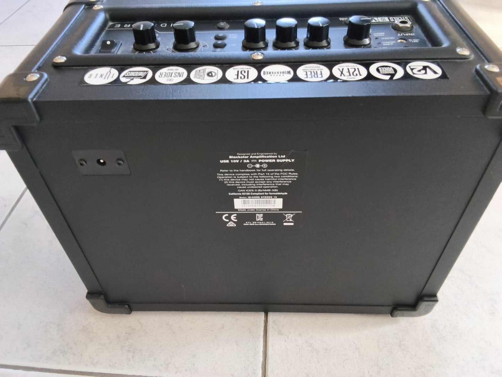versterker blackstar, Muziek en Instrumenten, Ophalen, Zo goed als nieuw, Gitaar, Minder dan 50 watt