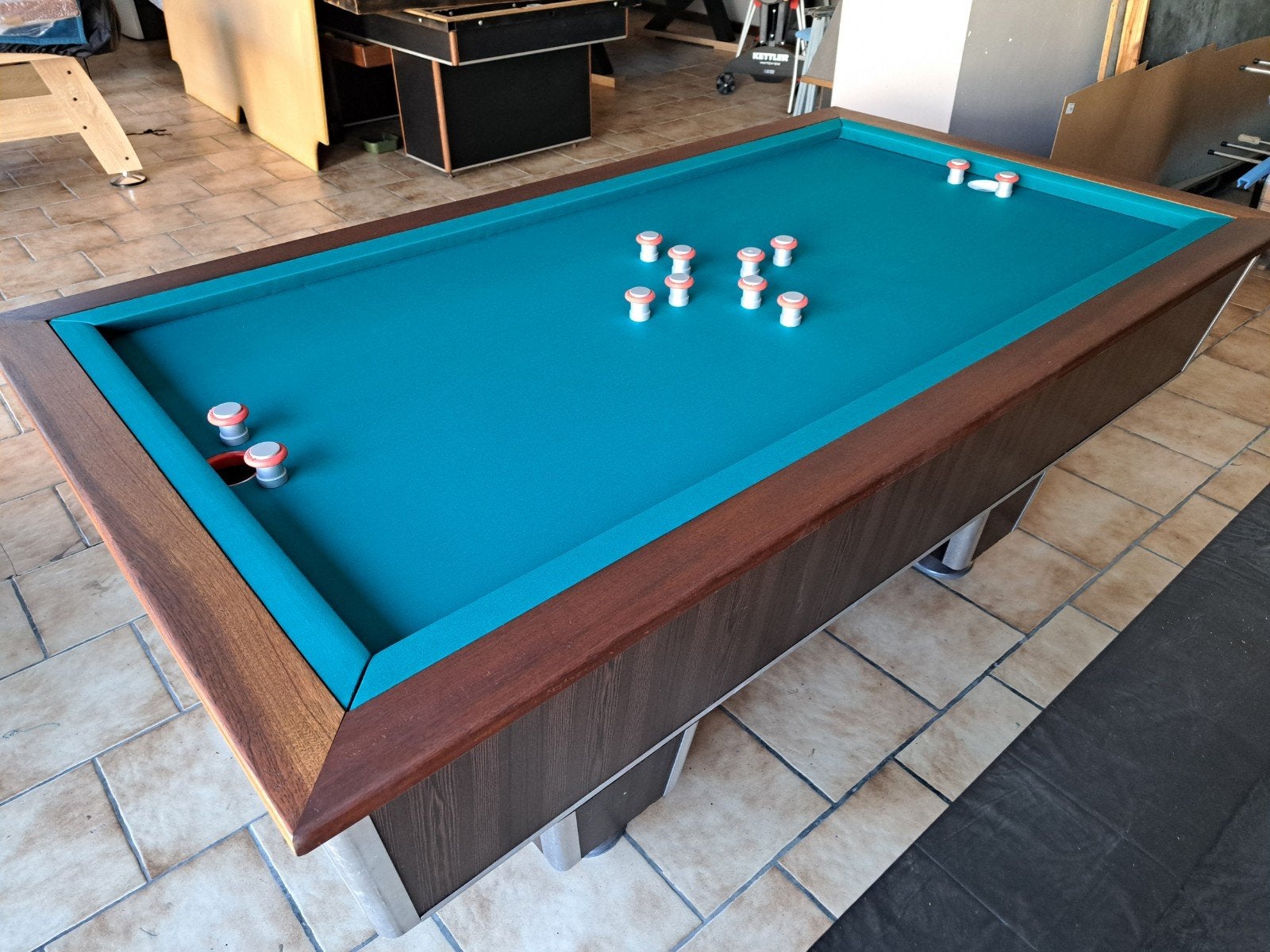 Billard à bouchons, Enlèvement, Comme neuf, Table de billard