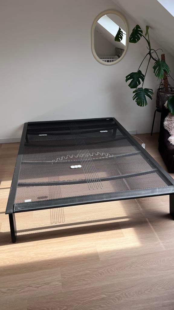 Auping beddenbodem, Huis en Inrichting, Slaapkamer | Bedden, Ophalen, 140 cm, Zo goed als nieuw, Metaal