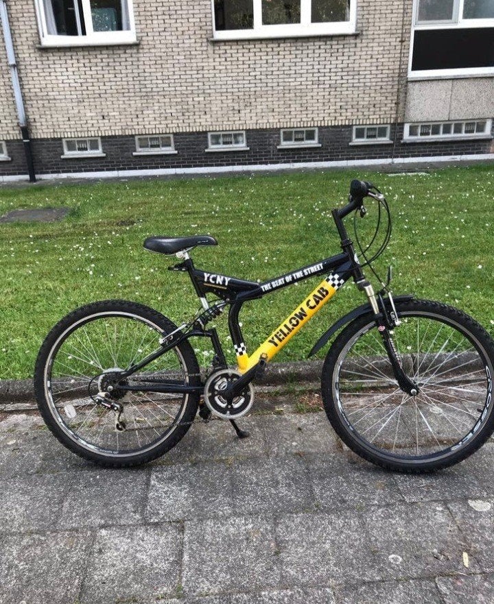 Jongens mountainbike – nette staat, Ophalen, Zo goed als nieuw, Velgrem, 24 inch of meer