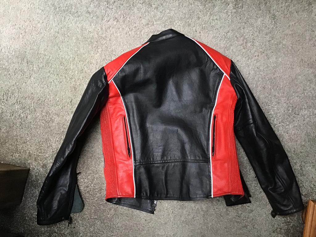 Mooie lederen motorvest, Ophalen of Verzenden