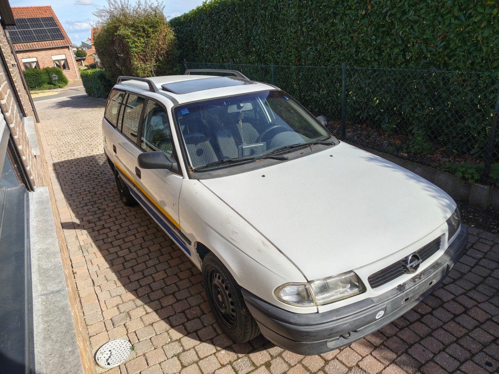 Opel Astra 1.7td Oldtimer lichte vracht, Auto's, Voorwielaandrijving, Particulier, Te koop, Opel