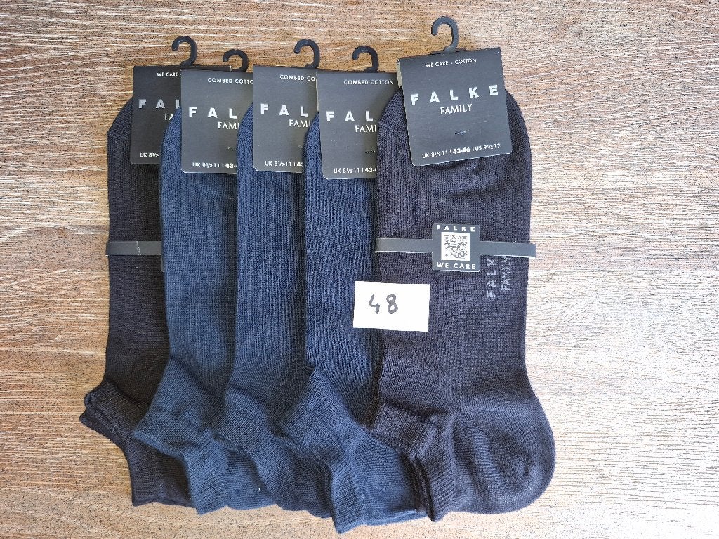 Falke Sneakers Heren schoenmaat 43/46 Pakket 48, Vêtements | Hommes, Chaussettes & Bas, Neuf, Autres couleurs, Falke, Taille 43 à 46