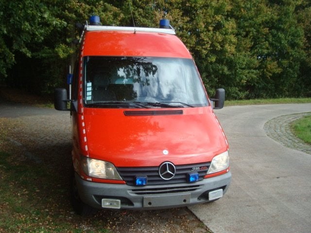 MERCEDES BENZ BRANDWEERWAGEN 316 CDI, Auto's, Mercedes-Benz, Bedrijf, Grijs, 6 deurs