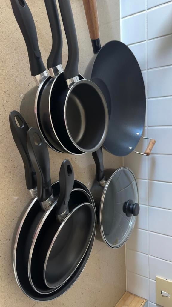 Set d'ustensiles de cuisine, Enlèvement, Comme neuf, Ensemble de casseroles